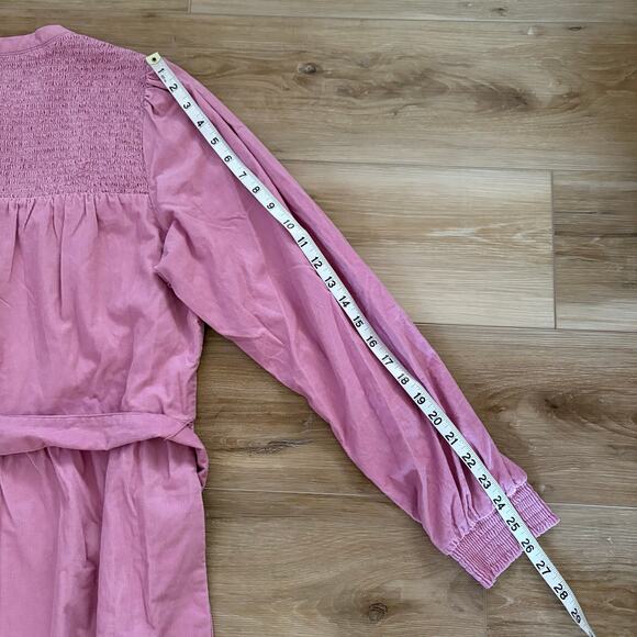 Boden Cecily Cord Midi Dress Pink Haze 14R - Picture 7 of 12
